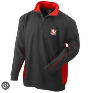 Y2K DICKIES Fleece quarter zip sweater.Facom,performance,outdoorsy,sporty,retro